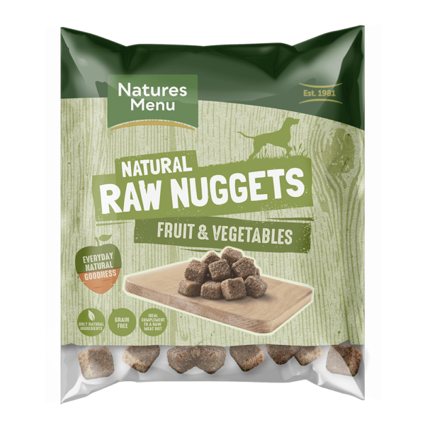 Natures Menu Nuggets Fruit & Veg 1kg (Frozen)