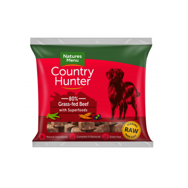 Natures Menu Country Hunter Beef 1kg (Frozen)