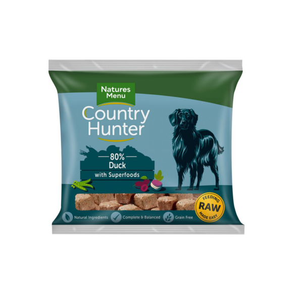 Natures Menu Country Hunter Duck 1kg (Frozen)