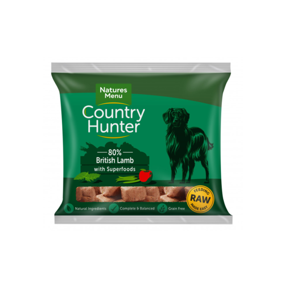 Natures Menu Country Hunter Lamb 1kg (Frozen)