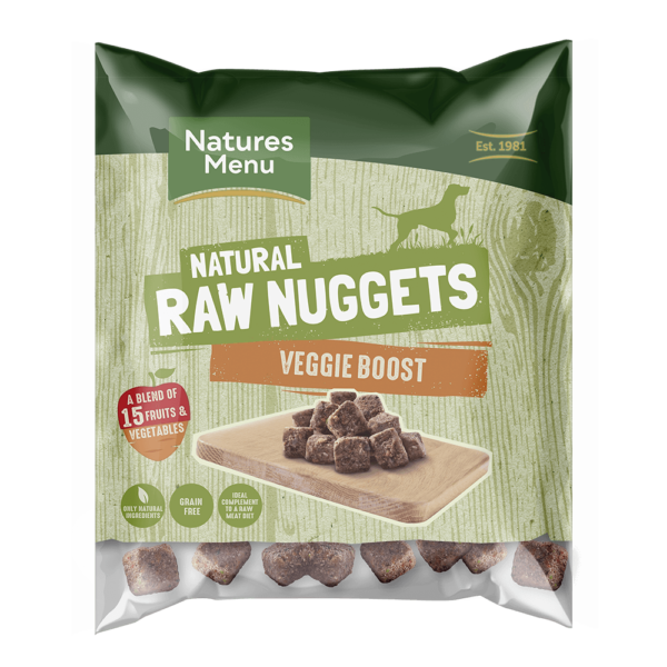 Natures Menu Nuggets Veggi Boost 1kg (Frozen)