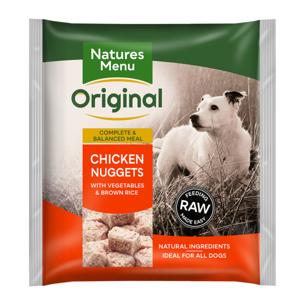 Natures Menu Original Chicken Nuggets 1kg (Frozen)