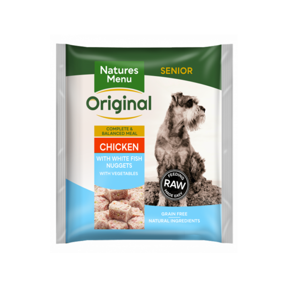 Natures Menu Original Senior Nugs 1kg (Frozen)