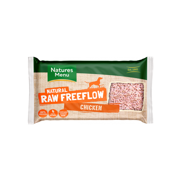 Natures Menu Raw Freeflow Chicken 2kg (Frozen)