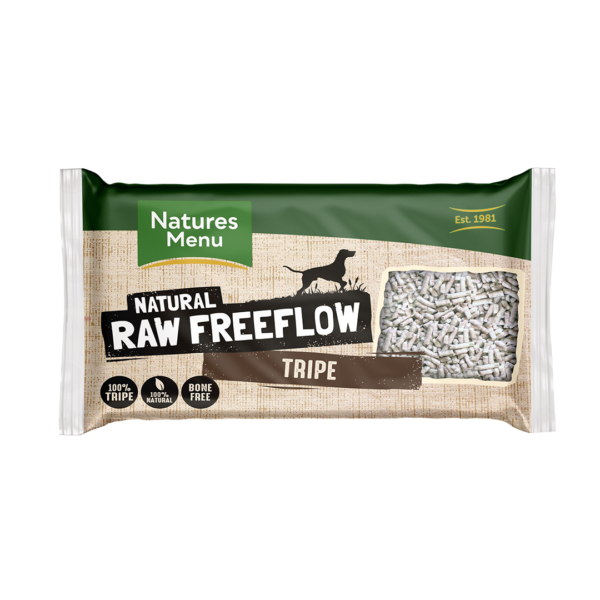 Natures Menu Raw Freeflow Tripe 2kg (Frozen)